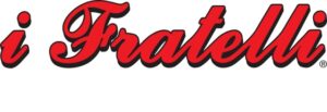 i Fratelli logo RED White PIzza Medium
